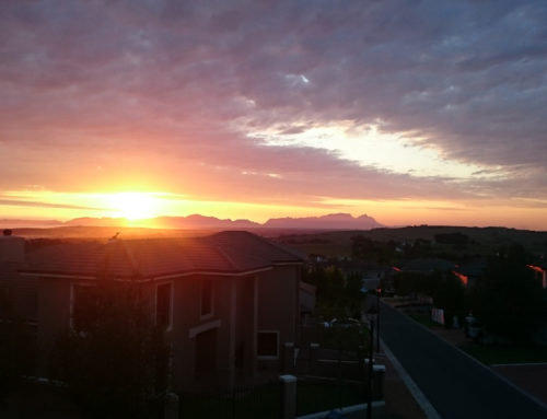 Vredenberg sunset view